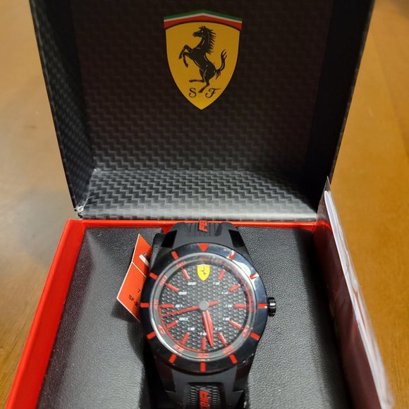 Ferrari Other - Ferrari Men's RedRev Stainless Steel Quartz Watch
